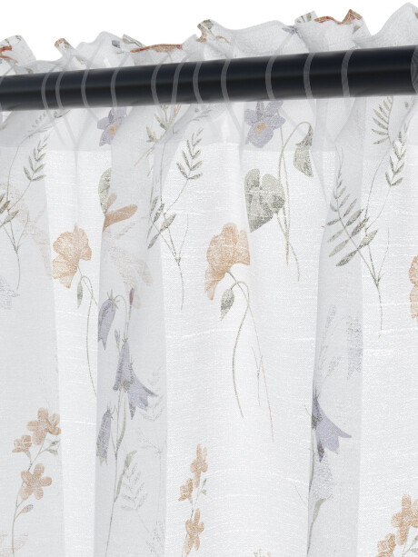 Cortina SILJAN 1x140x300 flores Cortina SILJAN 1x140x300 flores