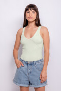 TOP DOROTEA Verde Pastel