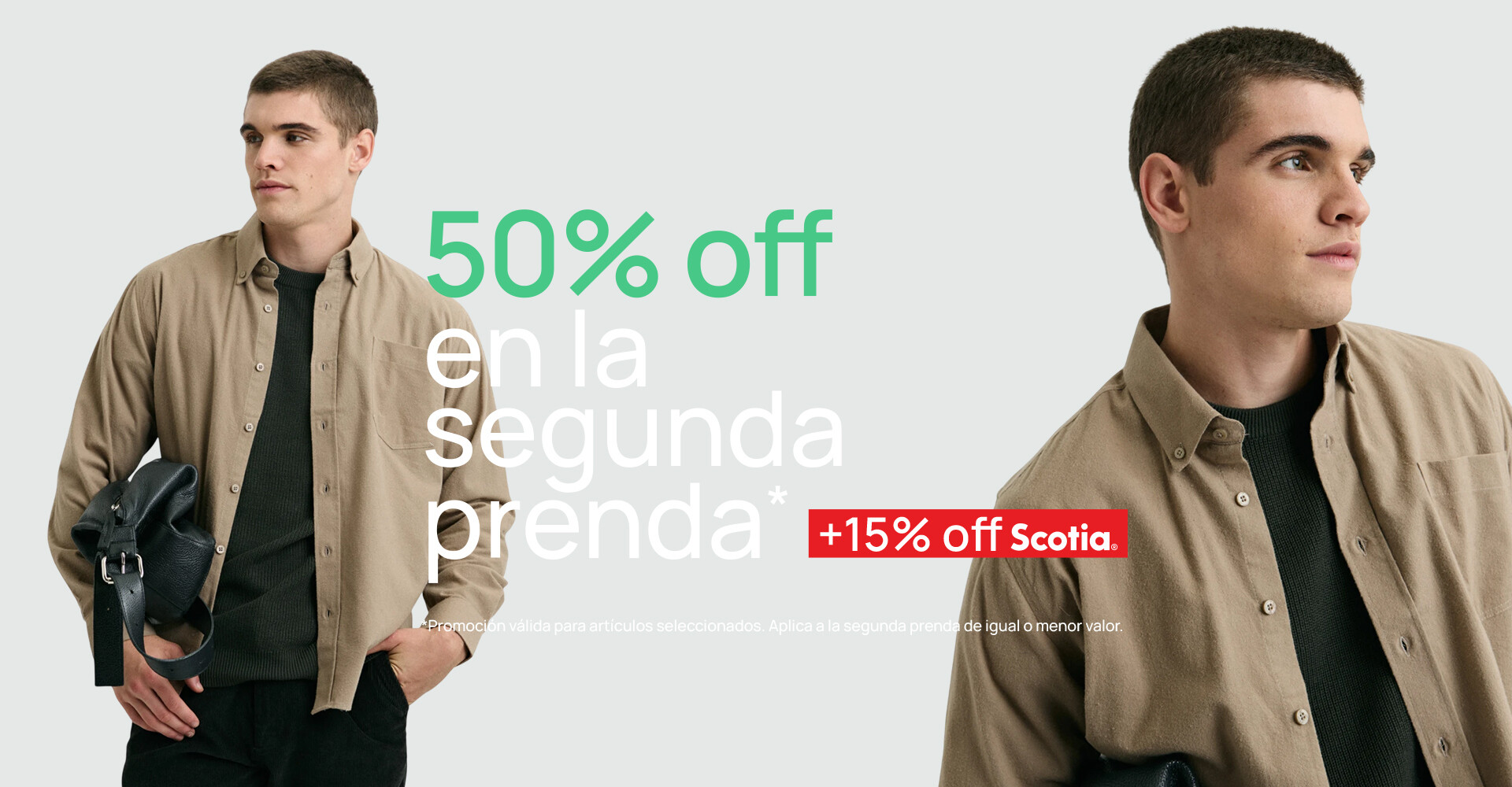 Segunda al 50% OFF