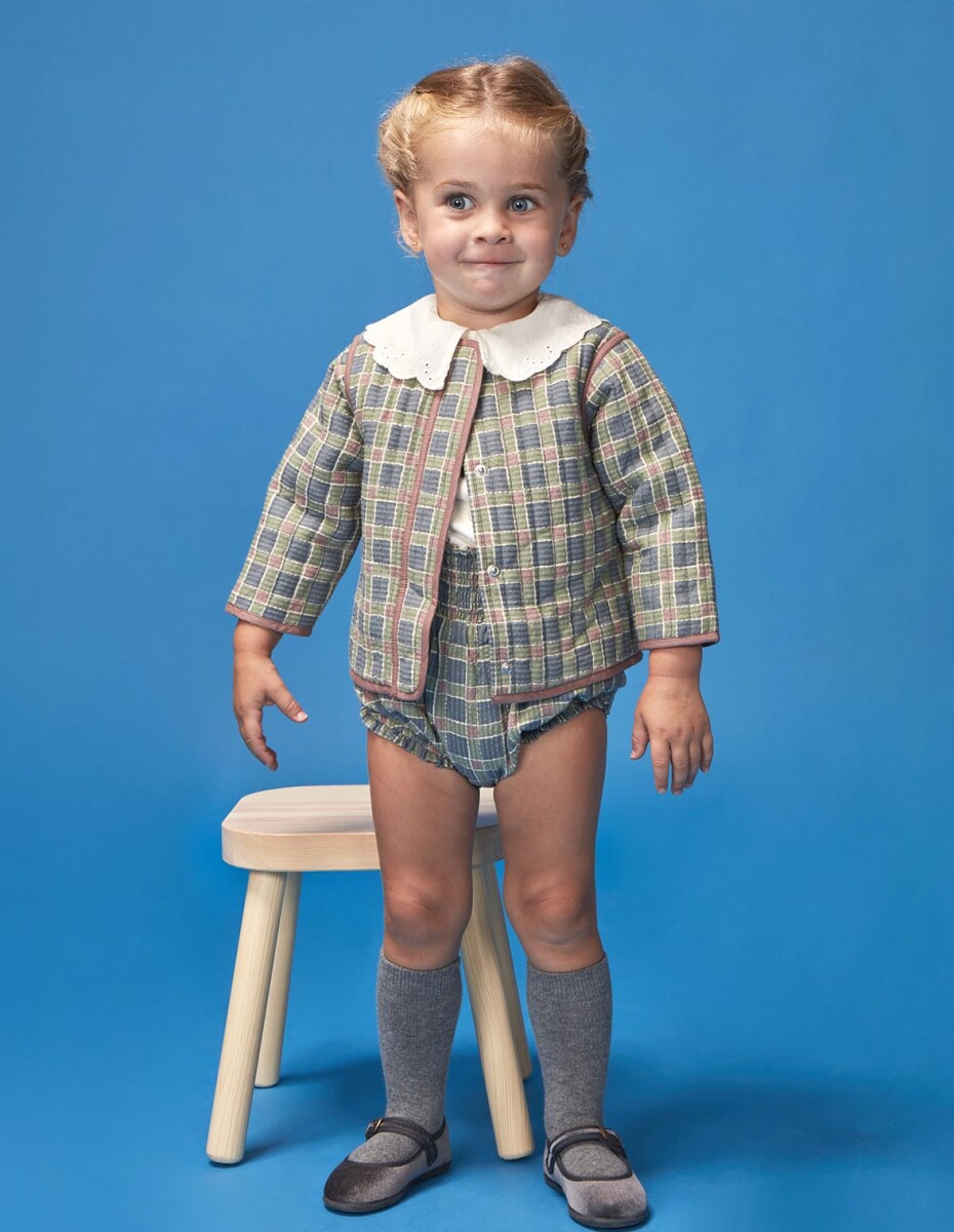 Chaqueta Acolchada - Azul Pato 