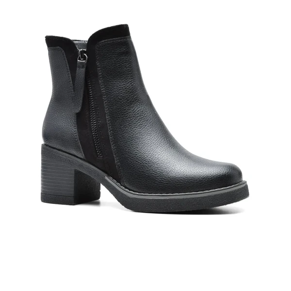 CASUAL TACO BAJO BRIGITTE - KORIUM NEGRO
