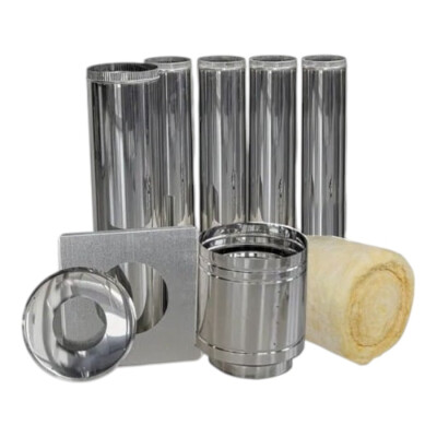 Kit Instalación Eko Varmo Salida Techo 6" Kit Instalación Eko Varmo Salida Techo 6"