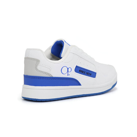 Calzado Urbano Ocean Pacific Kids Badul Escolar N1 Blanco-Azul