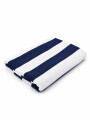 TOALLA IBIZA RAYAS AZUL.