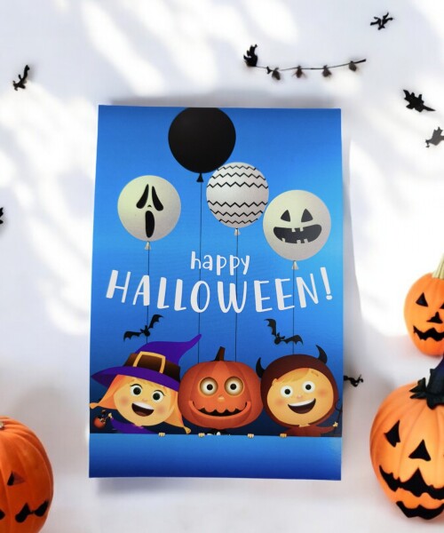 Tarjeta halloween 10x15 DISEÑO 1