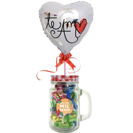 Caramelera con globito corazón Caramelera con globito corazón