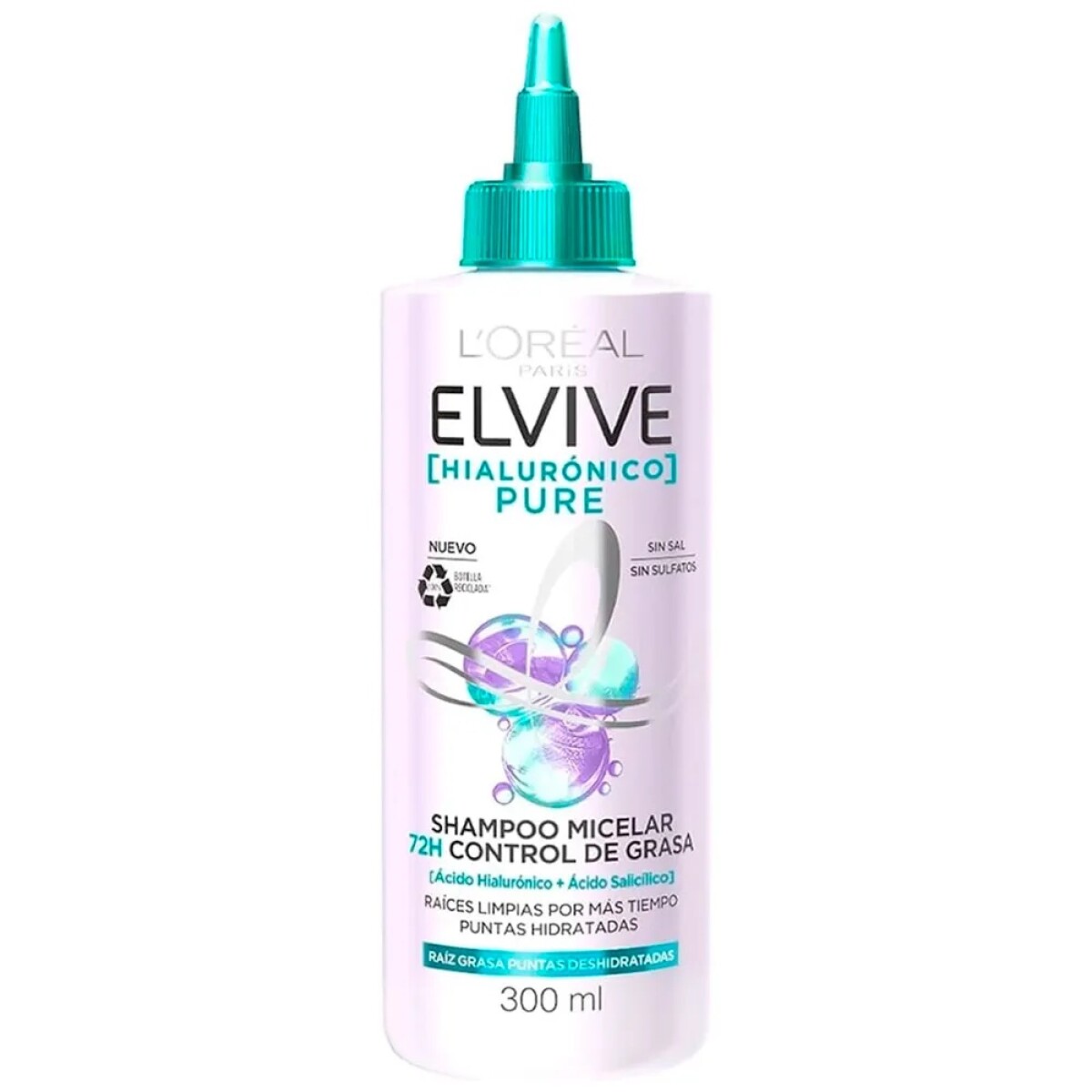 Elvive Hialuronic Pure Micellar Shampoo 300ml 