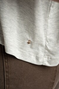 Remera Gris Melange