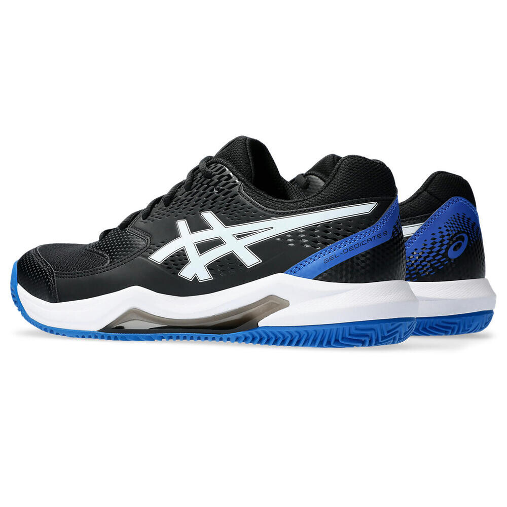 GEL Dedicate 8 Clay - Hombre Black/tuna Blue