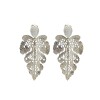 Caravanas Angel - Plata rodinada 925-Piedra Luna-CA2009 Conpiedra