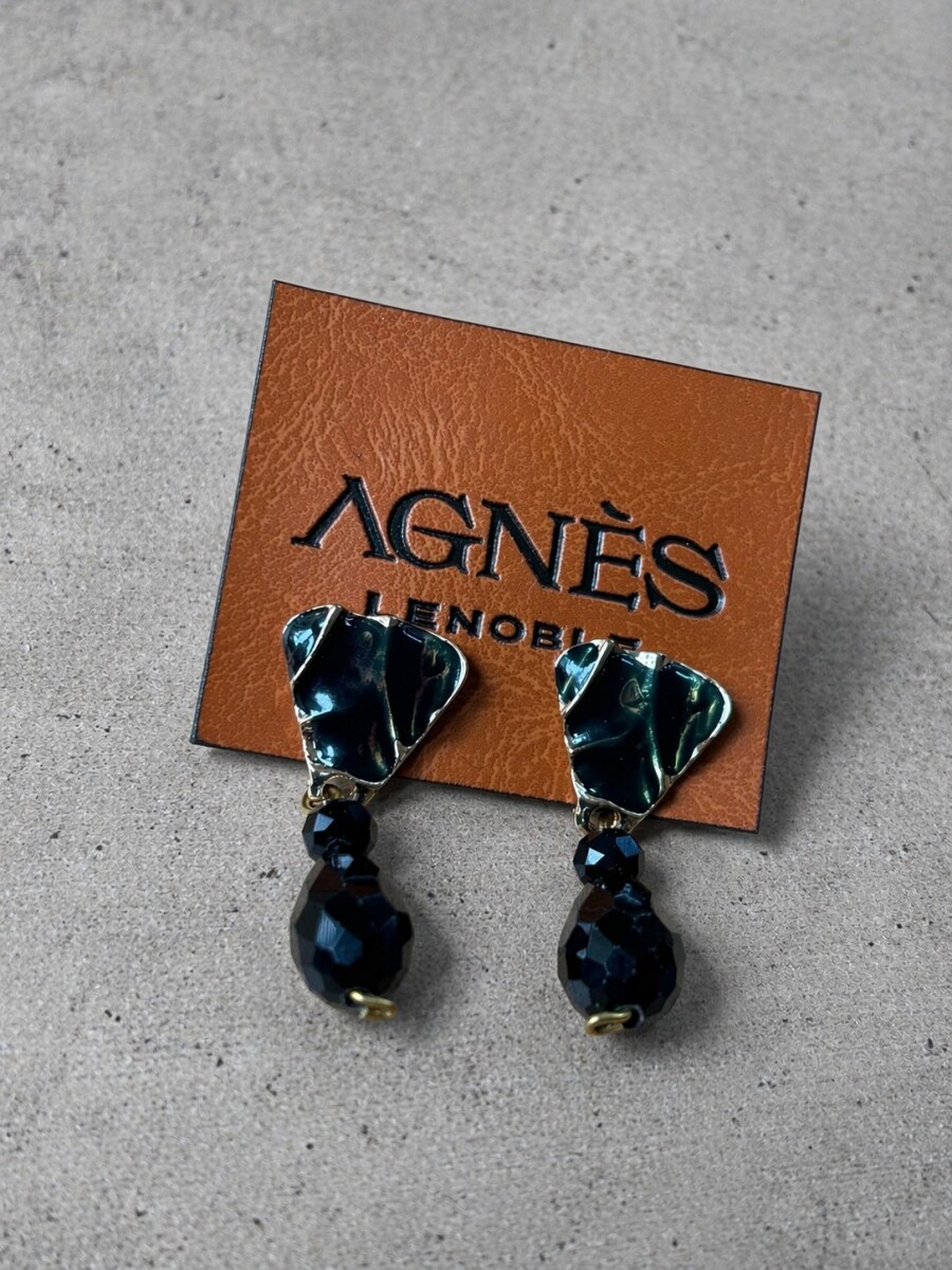 Crystal Earrings - Verde 