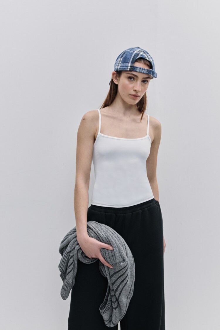 MUSCULOSA TULIPAN Blanco