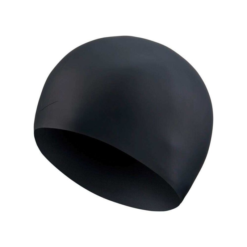 Gorra de Piscina Long Hair Silicone C Unisex Negro
