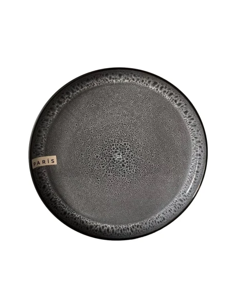 PLATO DE MESA D27CM PARIS GRIS PLATO DE MESA D27CM PARIS GRIS