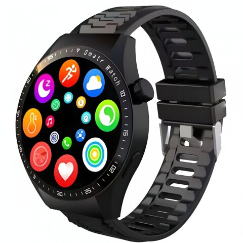 Reloj Inteligente Smartwatch Llamadas Deportivo App Monitor® Variante Color Negro