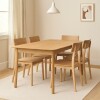 Mesa de comedor GLIMPS Natural - EXTENSIBLE