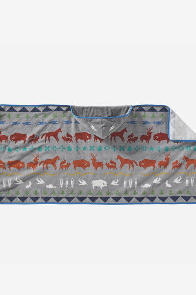 Toalla para bebé Gris