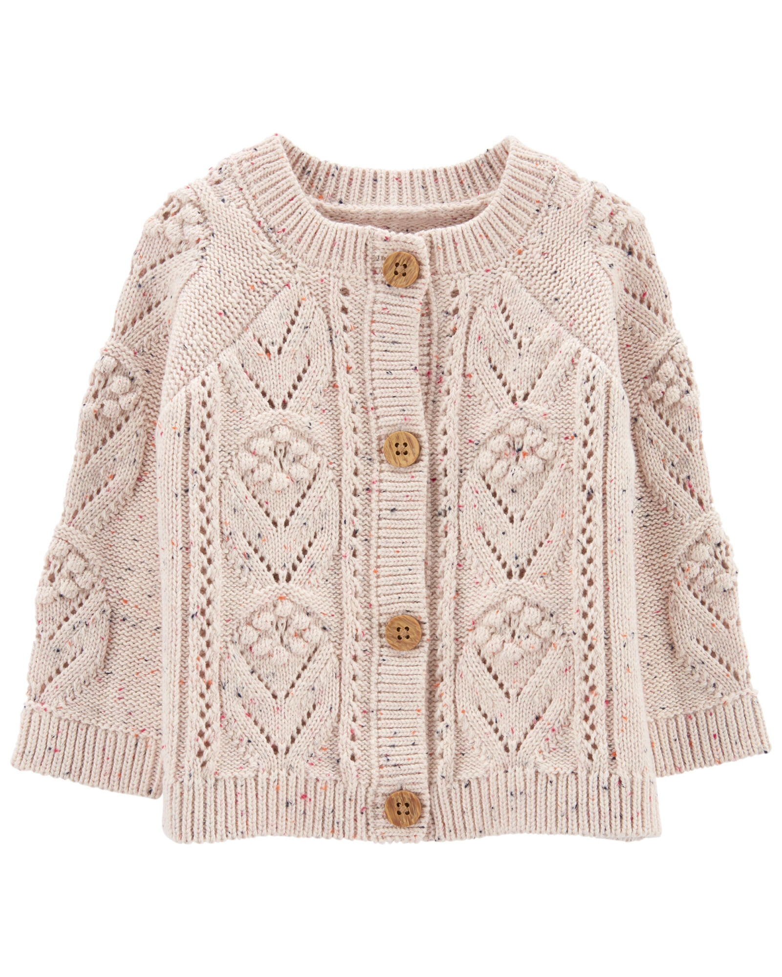 Saco de punto calado Sin color