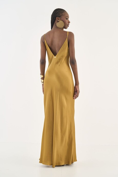 Vestido Otilia Dorado