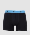 boxer liso alg y lyc c/elastano Negro
