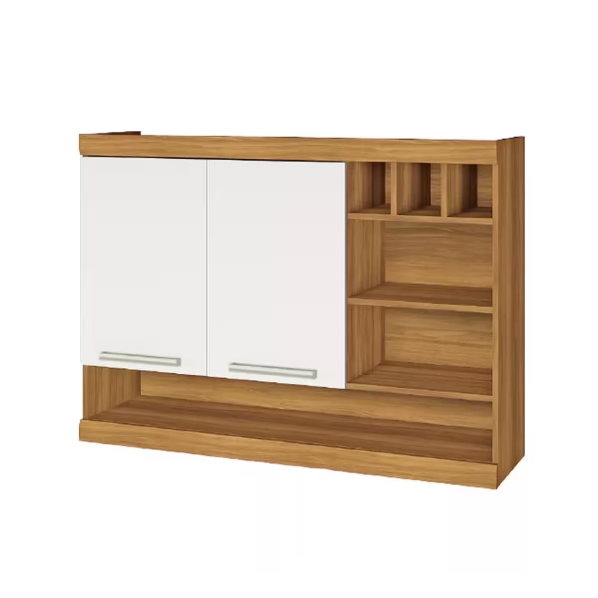 Aéreo Burguesa 120 Blanco 2 Puertas Y Bodega 