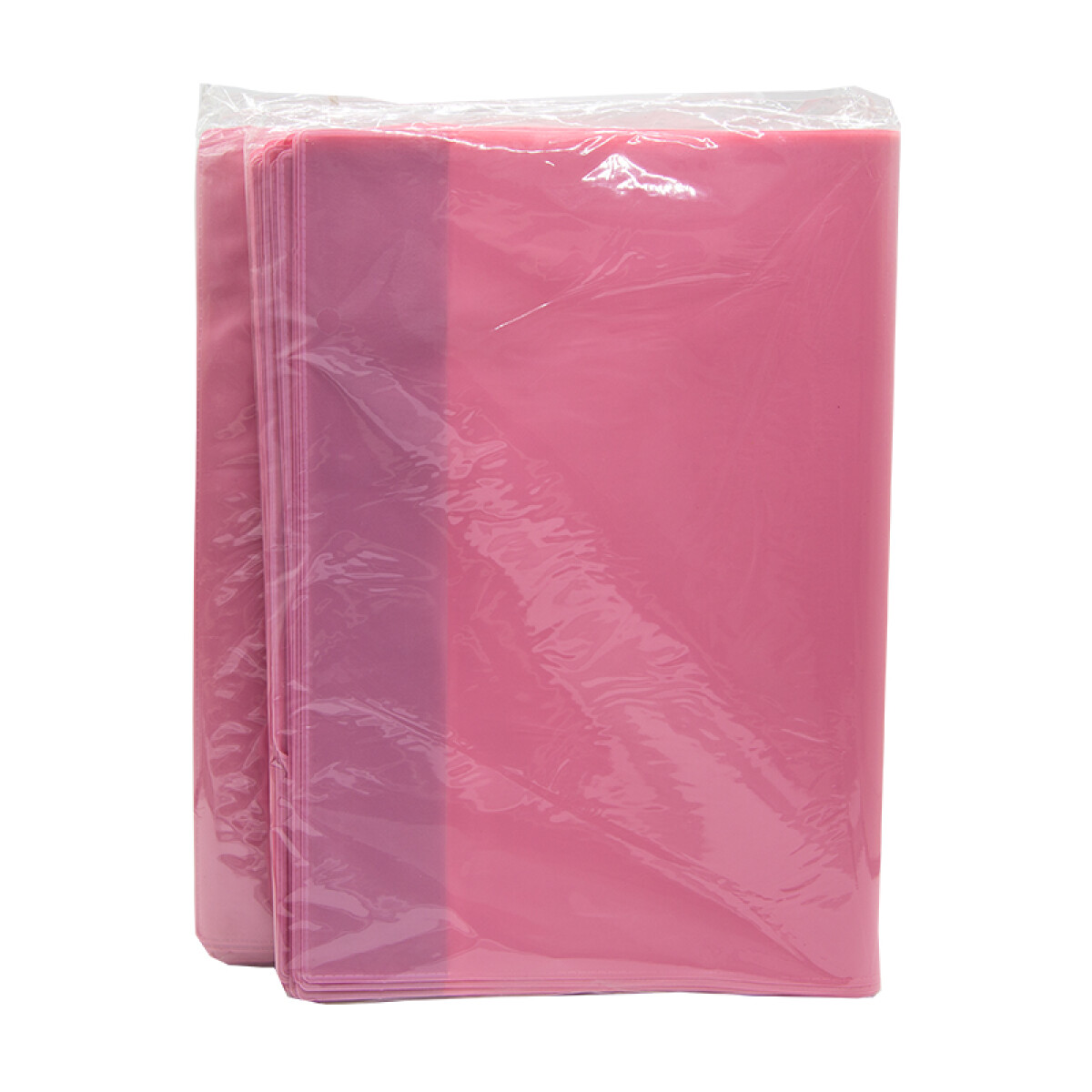 Forro PVC Rosado para Cuaderno x25 