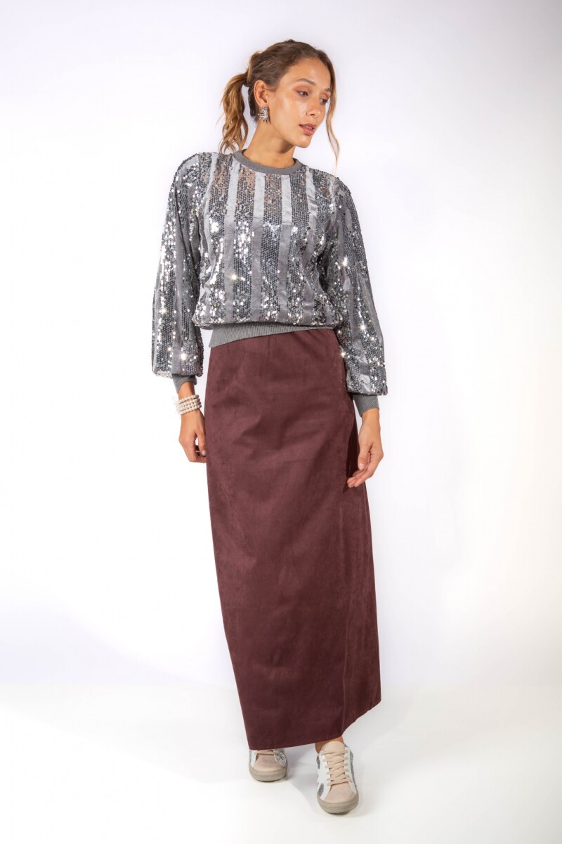 Sweater Glint - Plateado 