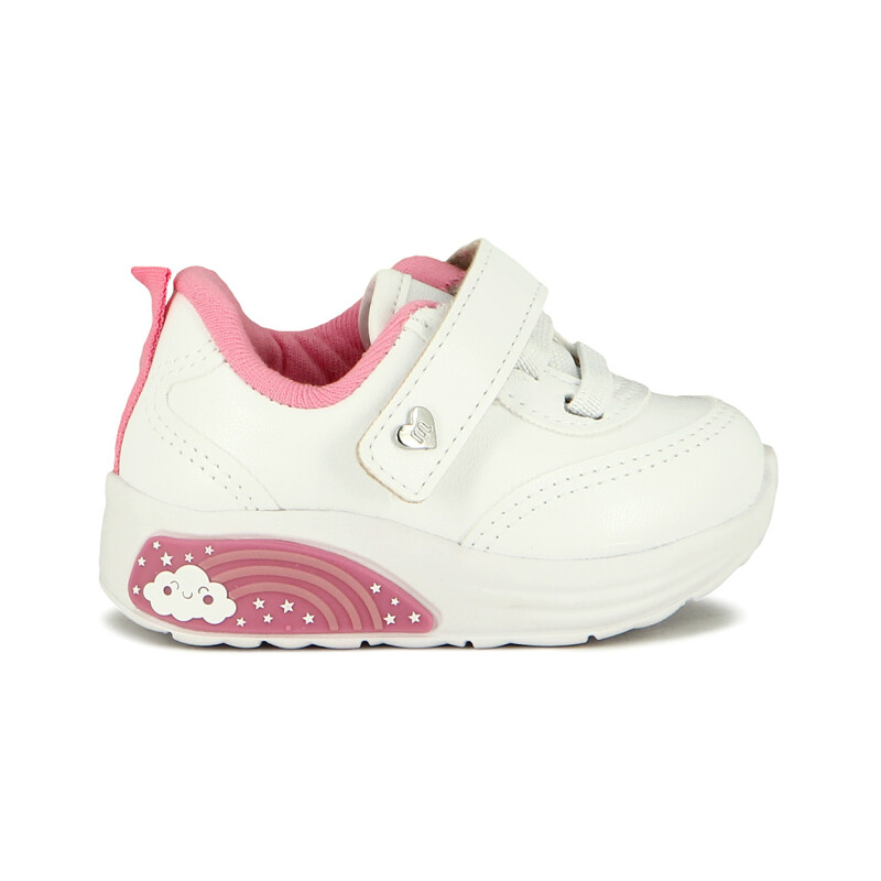 Molekinha Calzado Deportivo C/ Velcro Blanco