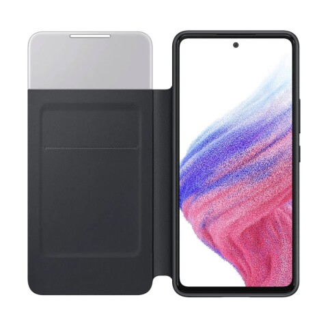 Estuche Protector Samsung A53 Smart View Cover NEGRO