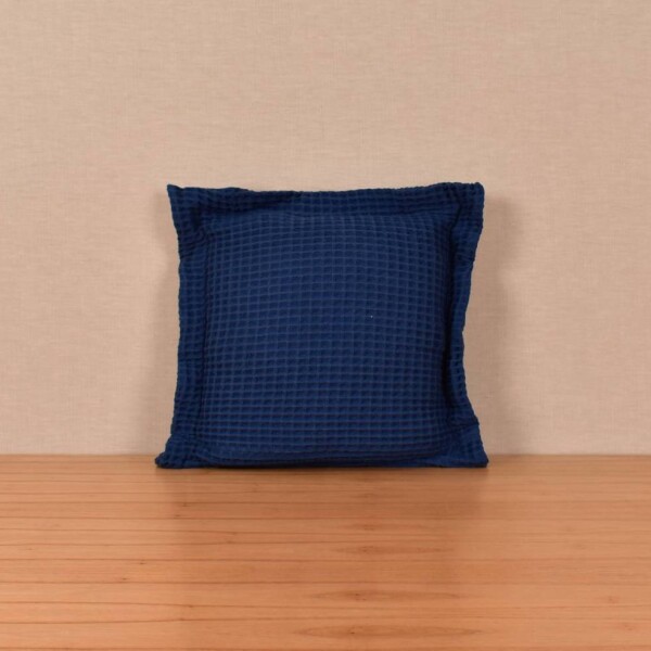 Almohadón Deco Cloque 60 x 60 cm Azul
