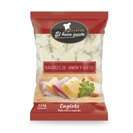 RAVIOLES EL BUEN GUSTO DE JAMÓN Y QUESO 2.5K RAVIOLES EL BUEN GUSTO DE JAMÓN Y QUESO 2.5K