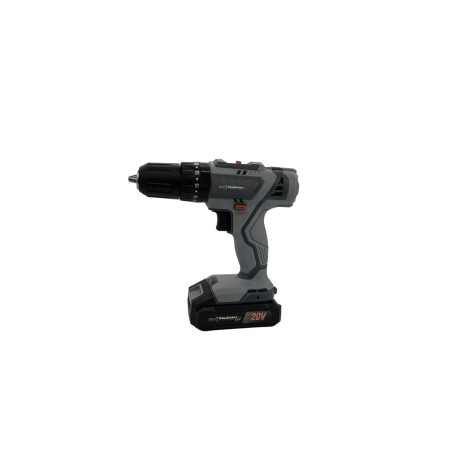 Taladro Gladiator recargable 20V TPG613/1/20C1+ Lijadora L631/20 Gris y Naranja