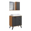 Mueble Baño London Incluye Bacha Y Espejo Madera Premium ® Mueble Baño London Incluye Bacha Y Espejo Madera Premium ®