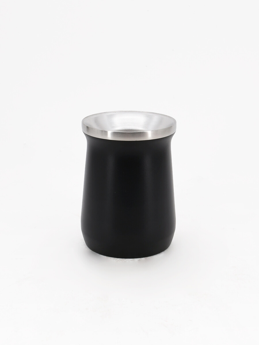 MATE INOX DOBLE CAPA - NEGRO 