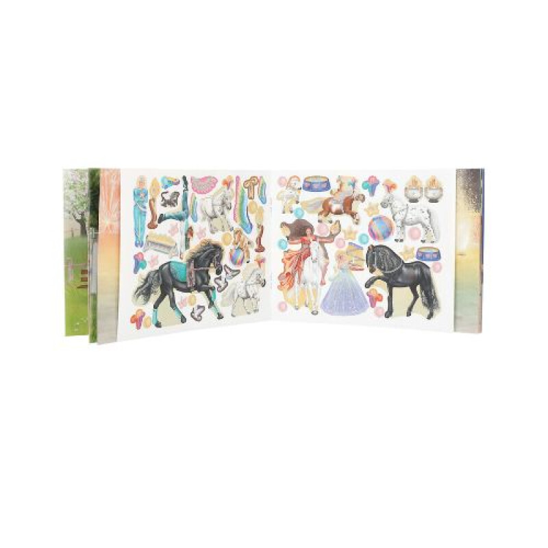 Miss Melody Sticker World de Bolsillo Miss Melody Sticker World De Bolsillo