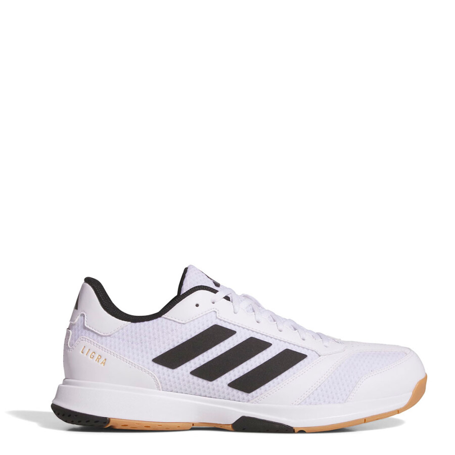 Championes de Hombre Adidas Ligra 8 M Blanco - Negro