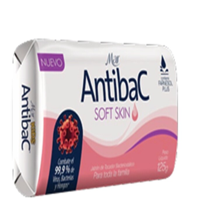 ANTIBAC JABON X 125 GR. SOF SKIN UNID. única