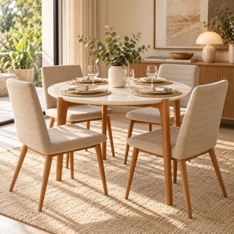 Mesa de comedor redonda Luara Mesa de comedor redonda Luara