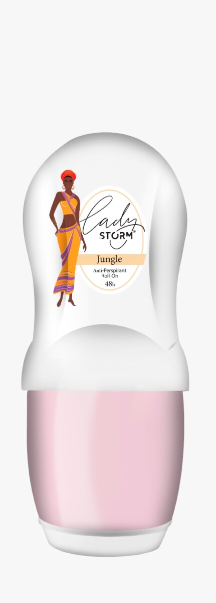 LADY STORM DESODORANTE ROLL ON WOMEN JUNGLE 50ml 
