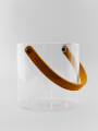 Hielera Clear Color Unico
