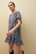 VESTIDO JILL PRINTED Indigo