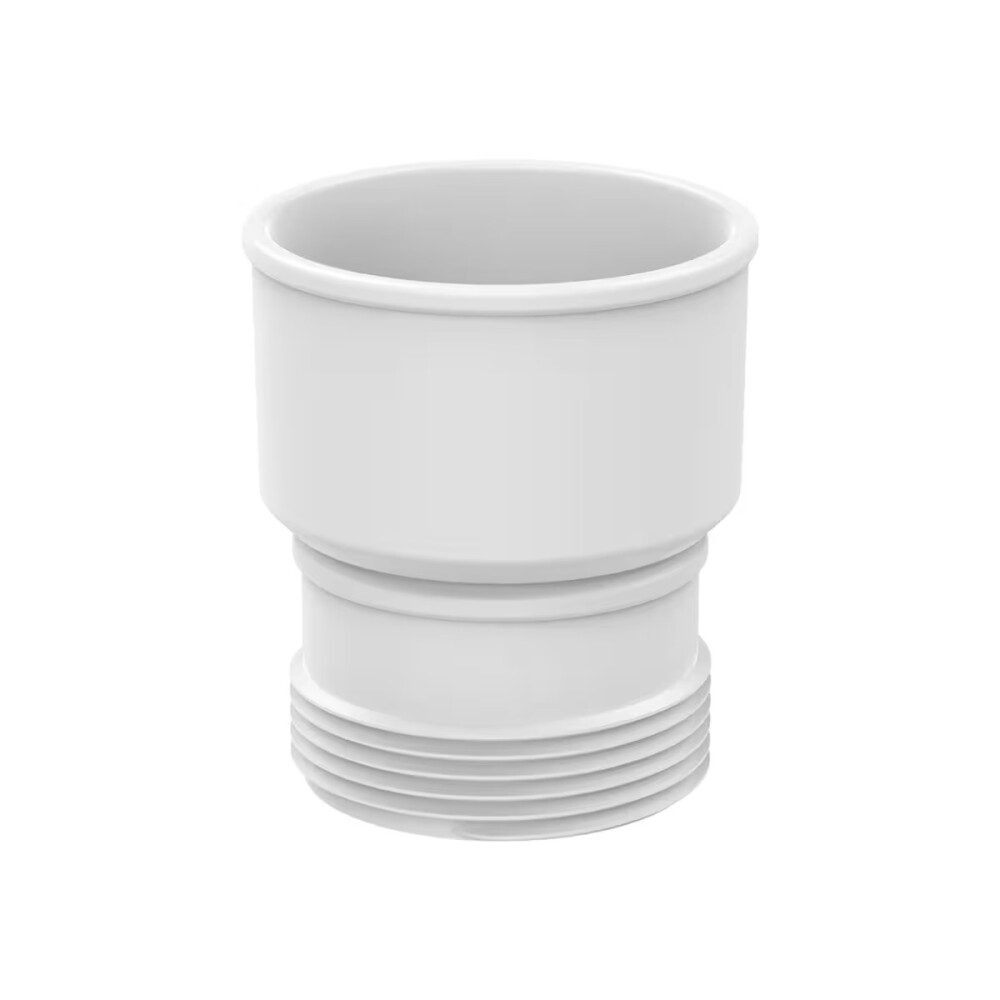 Adaptador de sifón blanco 1.1/2" x 50mm Adaptador De Sifón Blanco 1.1/2" X 50mm
