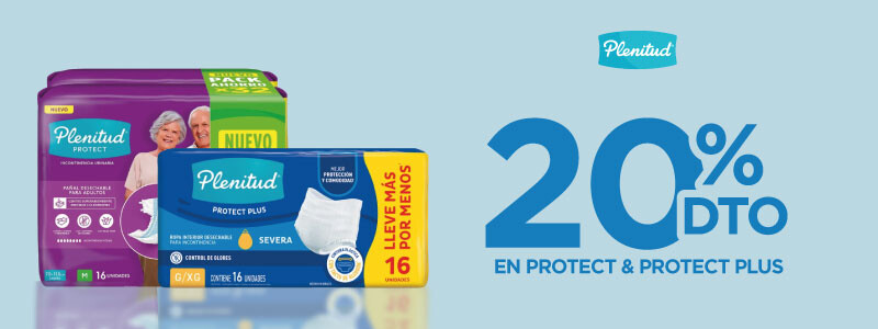 Plenitud 20% off.