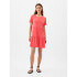 V-SS TIER KNIT DRESS CAYENNE