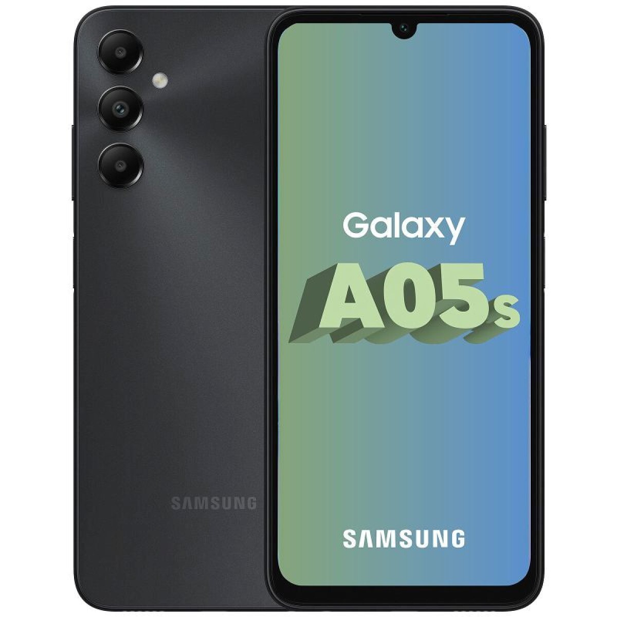 SAMSUNG A05 "S" 4GB RAM + 128GB BLACK - BLACK 