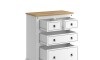 Comoda 4 cajones - Linea mexicana Blanco