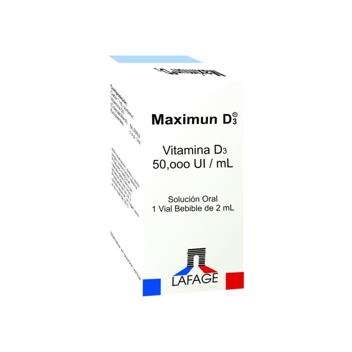 MAXIMUN D3 SOL. ORAL CJ X 1 AMPOLLA BEB. única