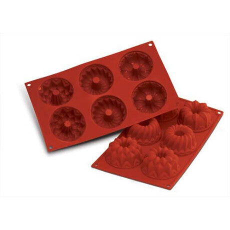 Molde silicona variado 6 cavidades Molde silicona variado 6 cavidades