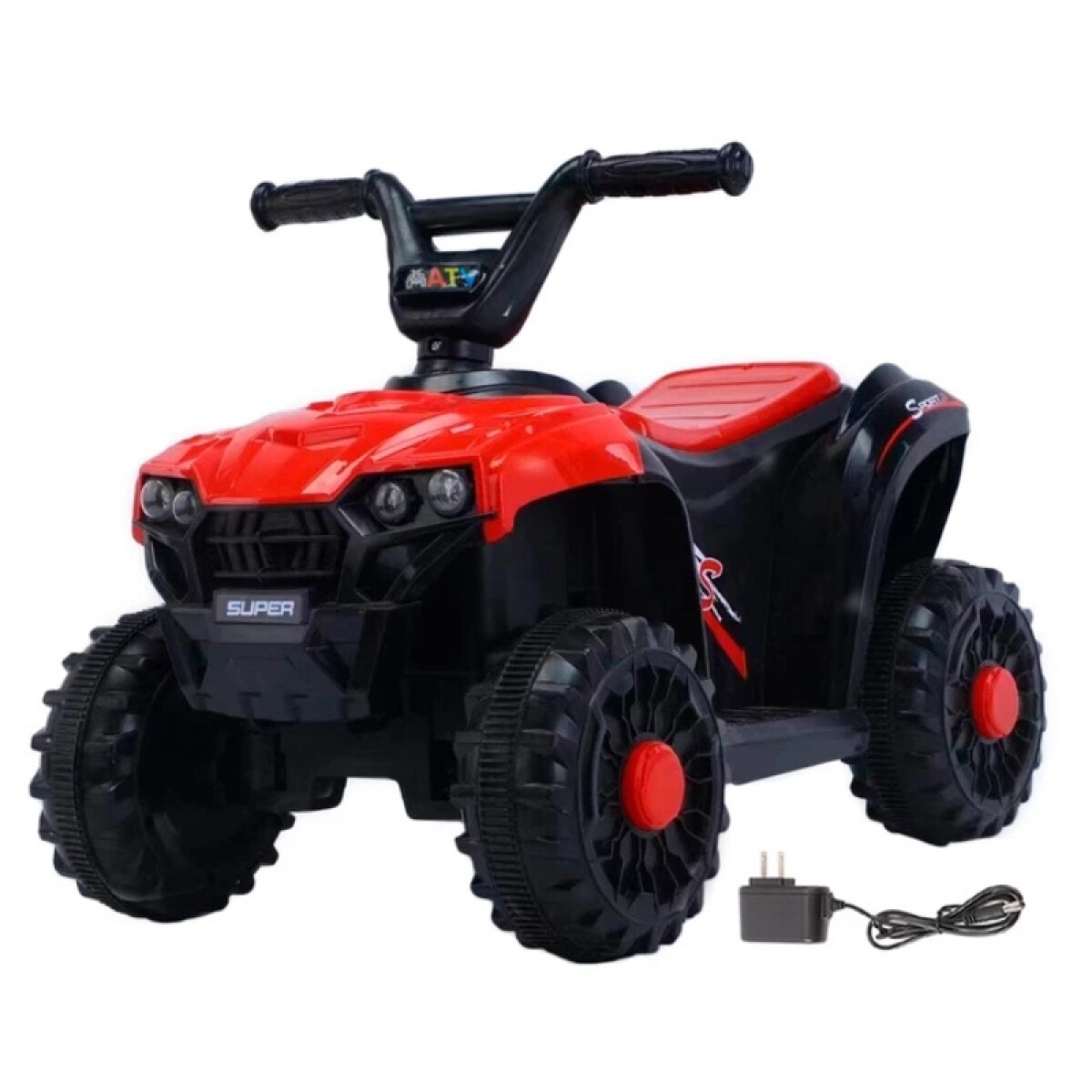 Cuatrimotor A Batería - Rojo 