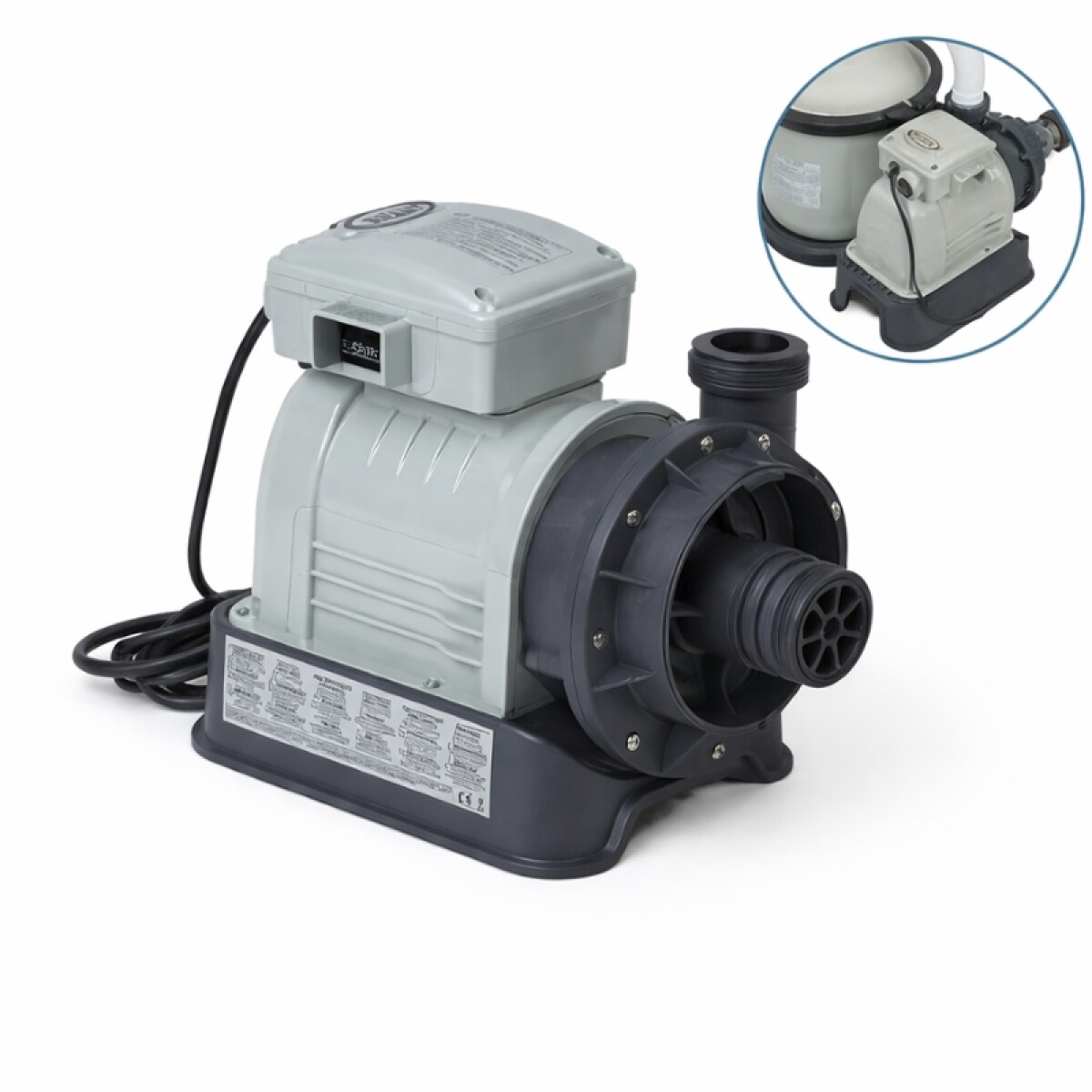 INTEX REPUESTO MOTOR BOMBA FILTRO DE ARENA 28644 